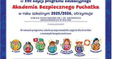 Bezpieczeństwo – ważna sprawa