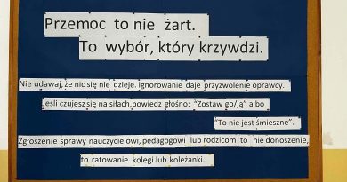 Przeciwdziałamy przemocy!
